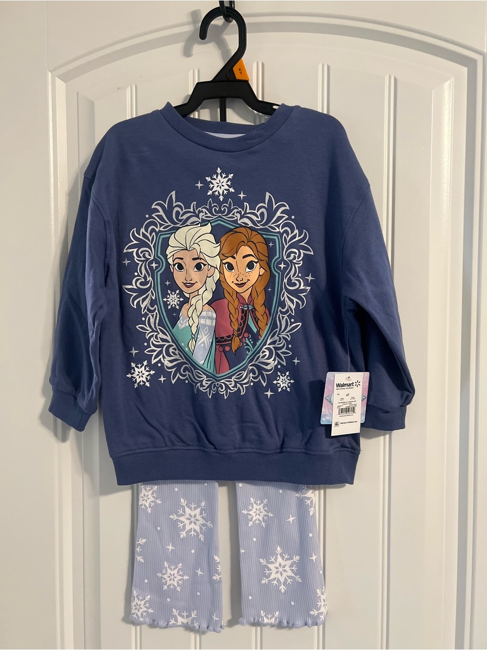NWT Disney Frozen Character Pullover Sweater and Legging Set Size 4T